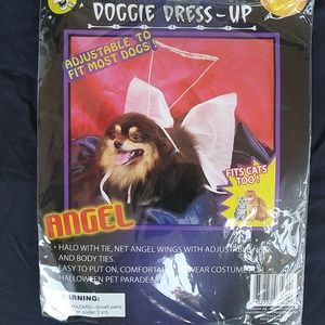 HALLOWEEN ANGEL PET COSTUME NEW